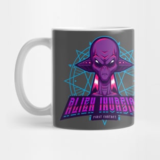 Alien Invasion First Contact Mug